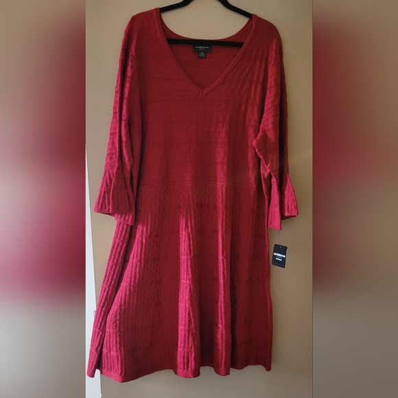 Liz Claiborne red dress NWT - Picture 1 of 6